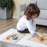 Viga Toys Puzzle Montessori 18M+ - Coq