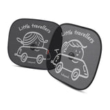 Babyauto Babypack Lot de 2 Pare-Soleil  - Noir