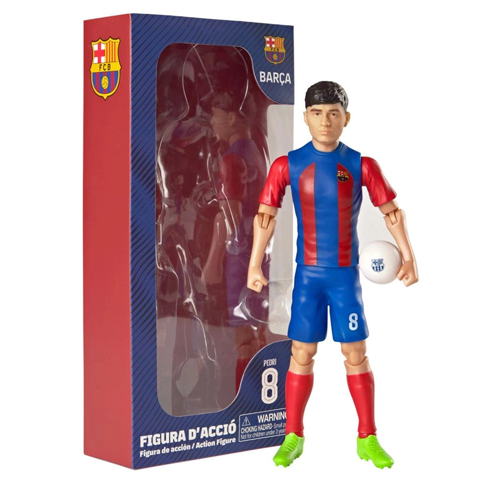 مجسم لاعب كرة قدم 20 سم سوكرز إف سي برشلونة بيدري +3 سنوات