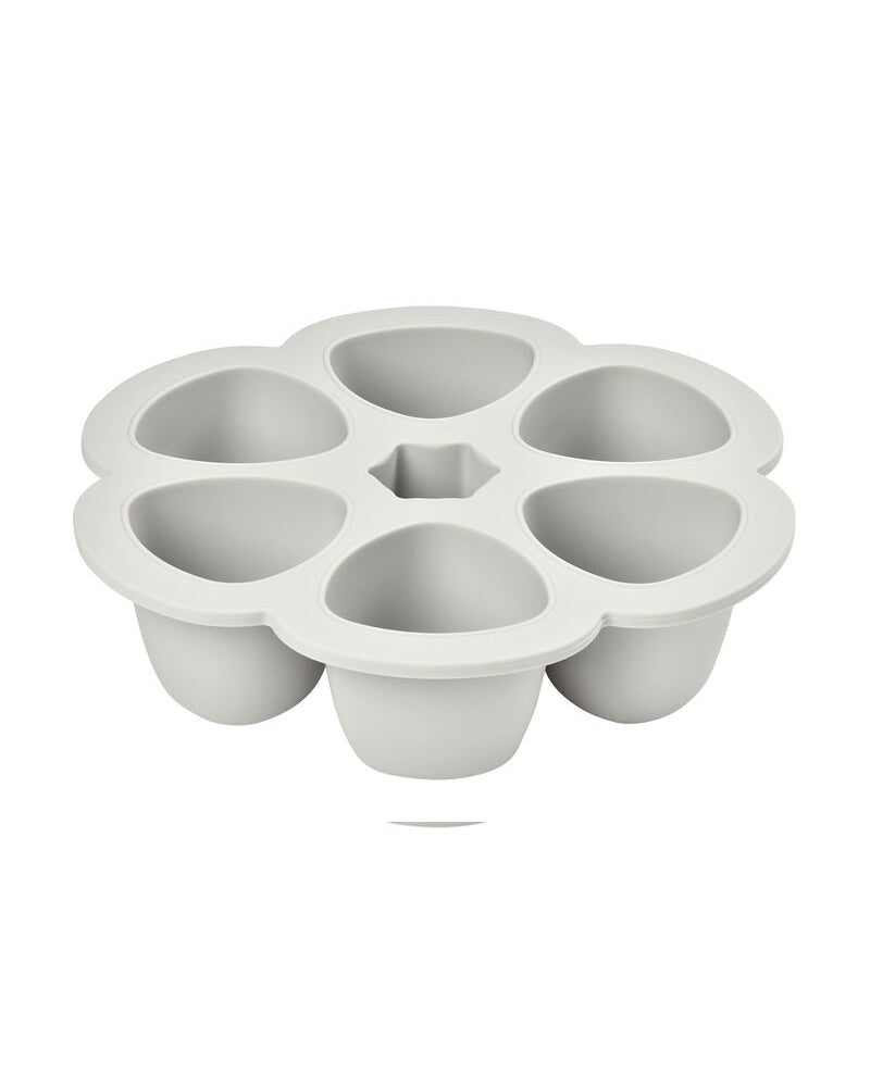 Multiportions silicone Béaba 6 x 150 ml - Gris