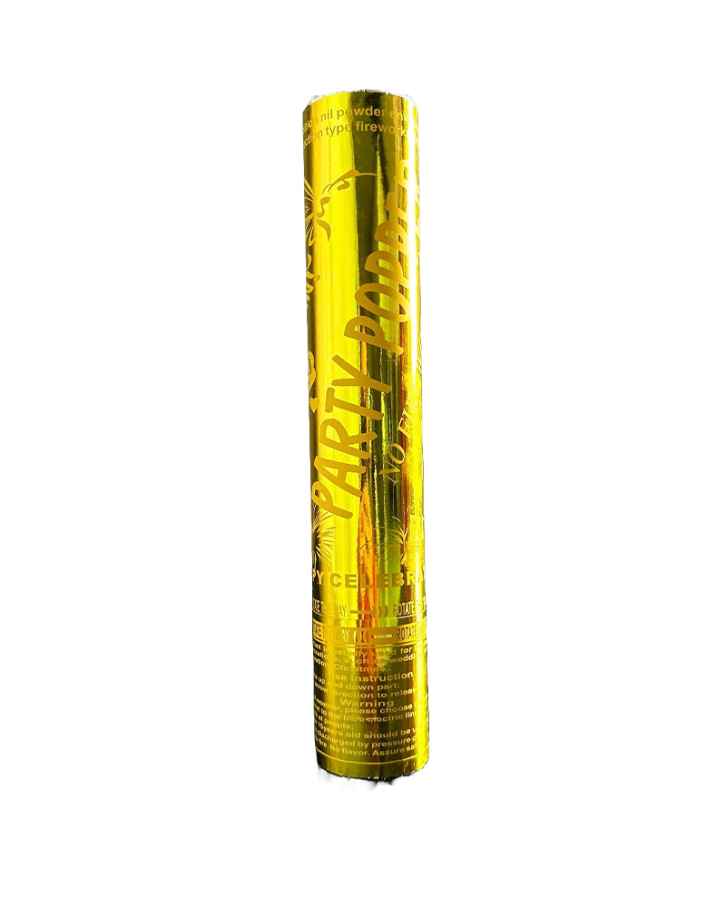 30cm Party Popper - Yellow
