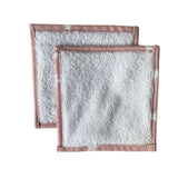 Babymat Lot de 6 Lingettes en Tissu - Petit Coton - Étoile Rose