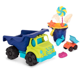 B. Toys Camion Géant avec Jouets de Plage 18M+