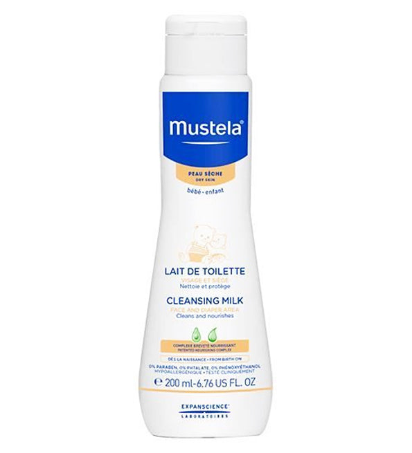 Mustela Leche limpiadora para bebé - 200 ml
