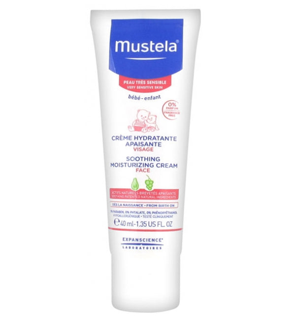 Mustela Soothing Moisturizing Cream - 40ml