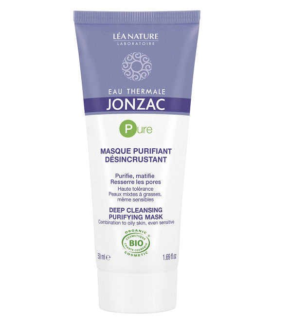 JONZAC MASCARILLA DESCRUSTANTE PURIFICANTE AGUA TERMAL PURA 50 ml
