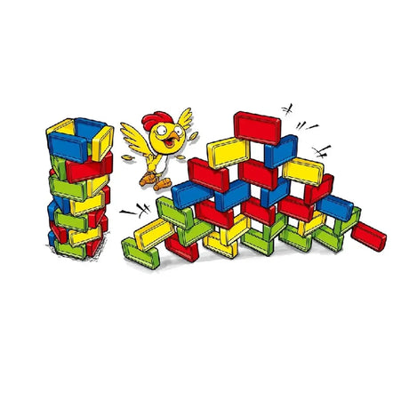 Juego de lanzamiento Chicken Go! - 3A+