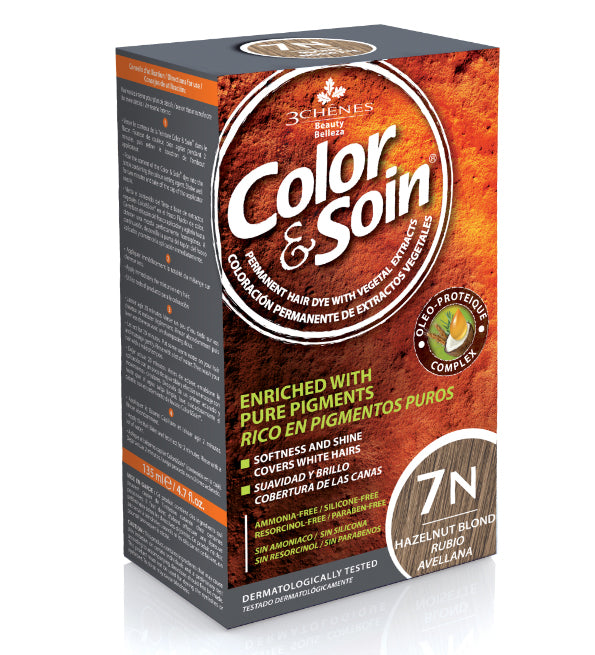 Color & Soin أشقر بندقي 7N