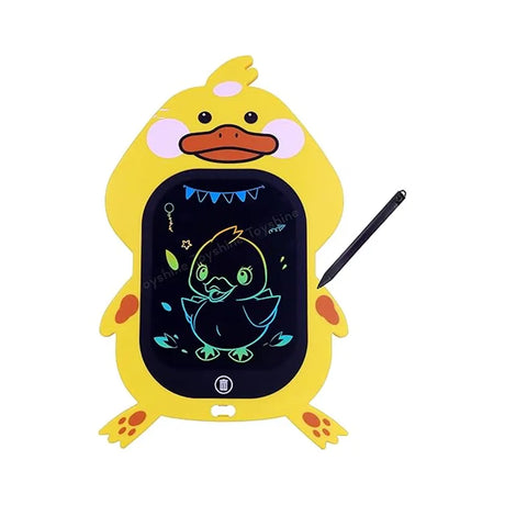 Tablette d’Écriture LCD Colorée avec Stylet – Motif Canard