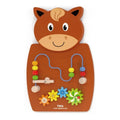VIGA Toys Horse Wall Toy with Wooden Maze - 18M+