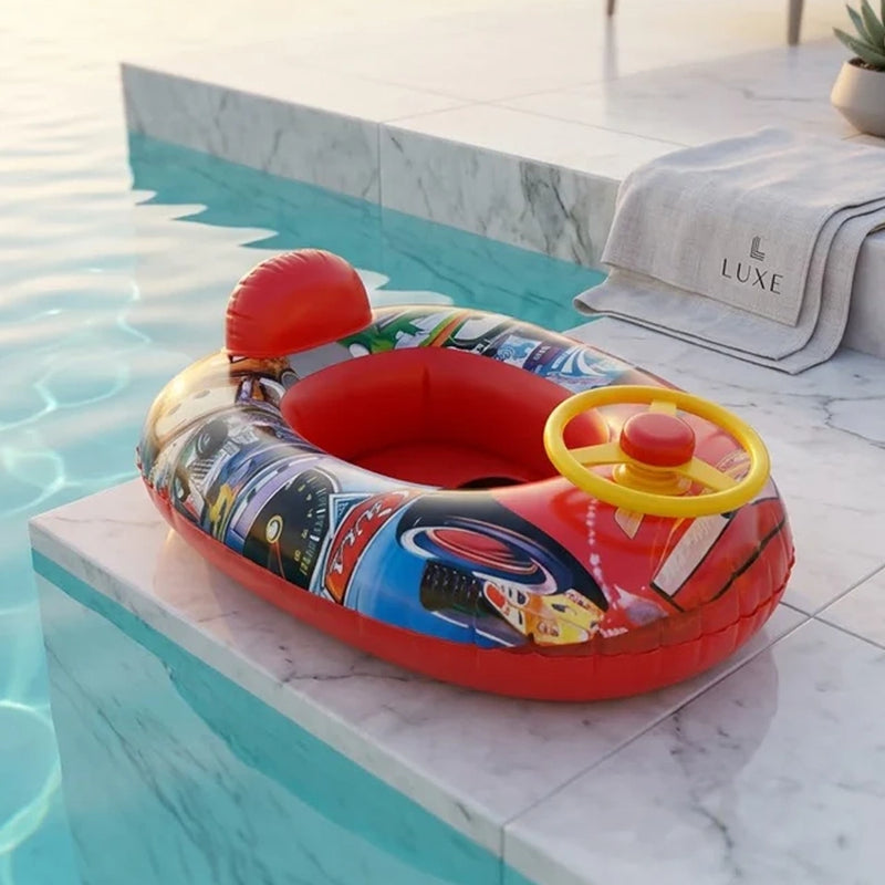 Bouée - brassard,Siège flottant gonflable en PVC avec porte-gobelet Bouée - brassard,Siège flottant gonflable en PVC avec porte-gobelet