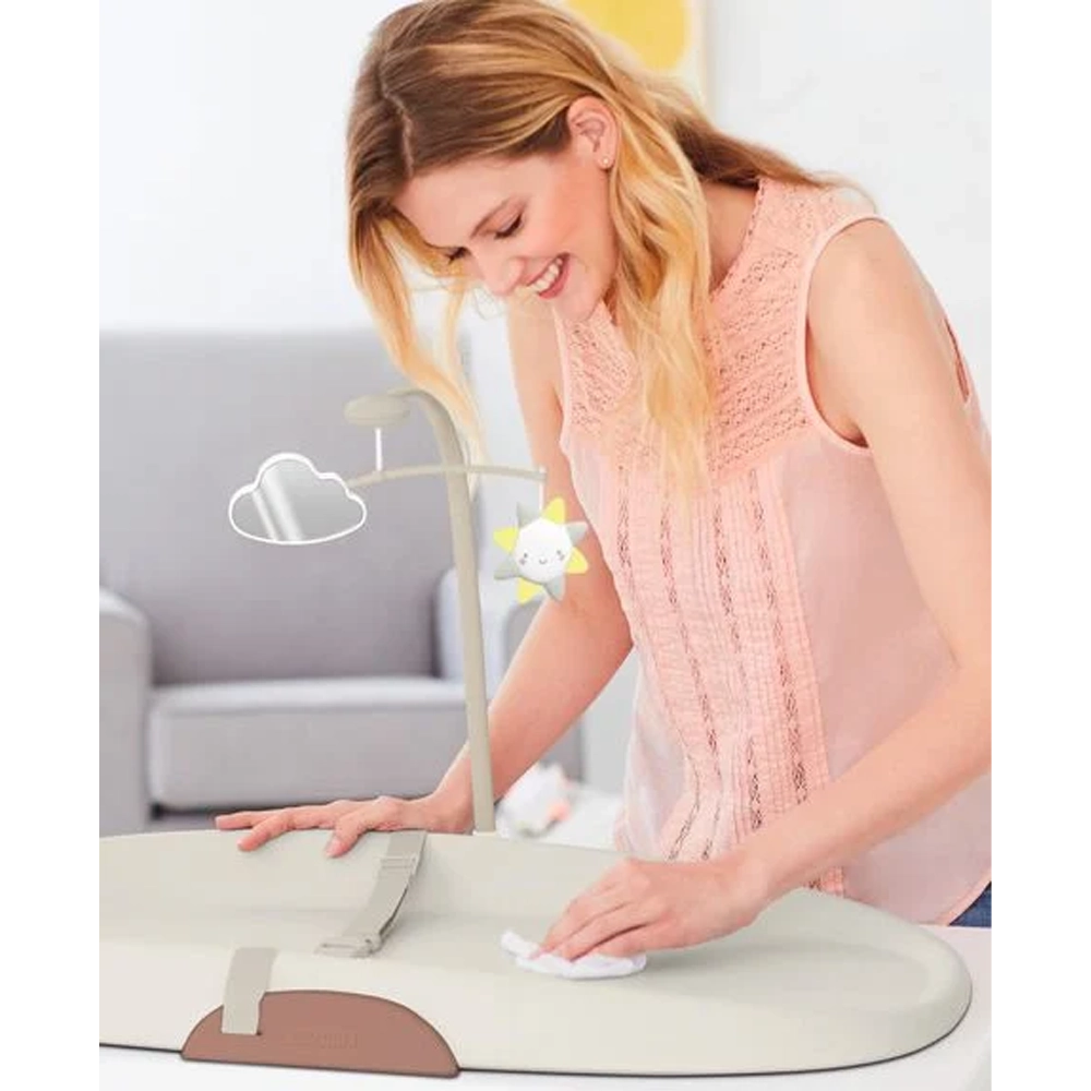 Skip Hop Matelas à Langer Lavable 45 cm - Avoine