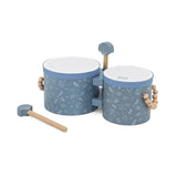 Label Label Wooden Bongos - Blue 