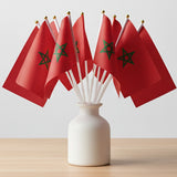 Small Fabric Morocco Flag – 20 × 30 cm