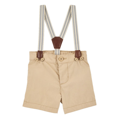 Short con tirantes para Bebé Niño OshKosh - Caqui