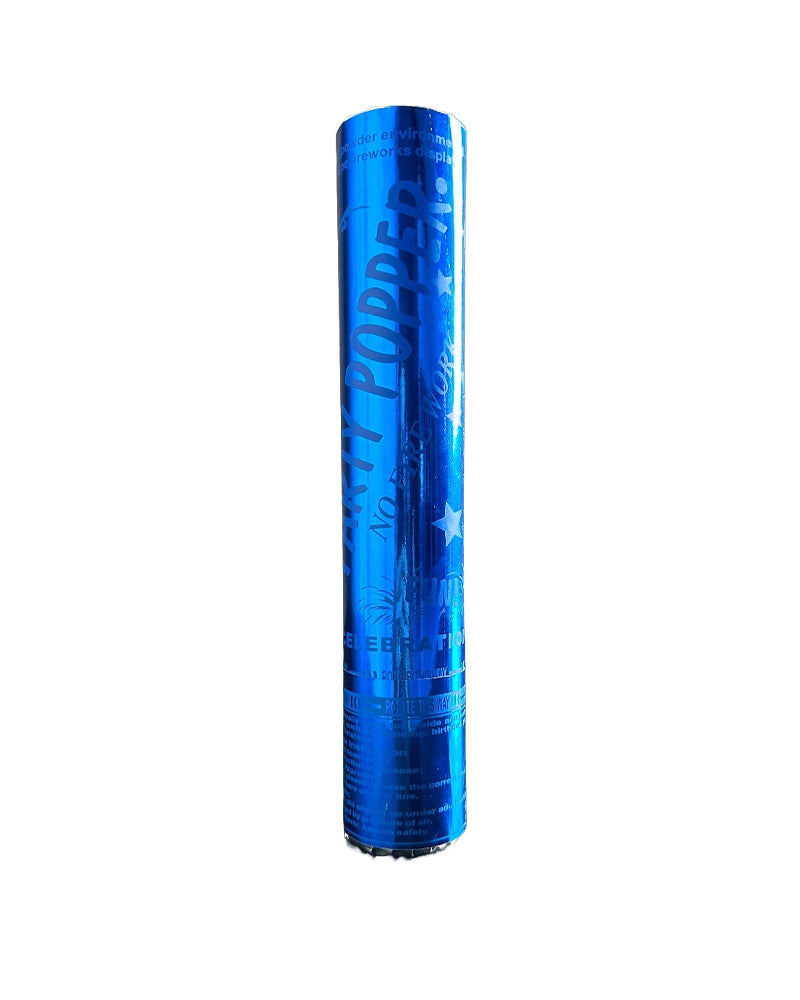 Party Popper 30cm - Bleu