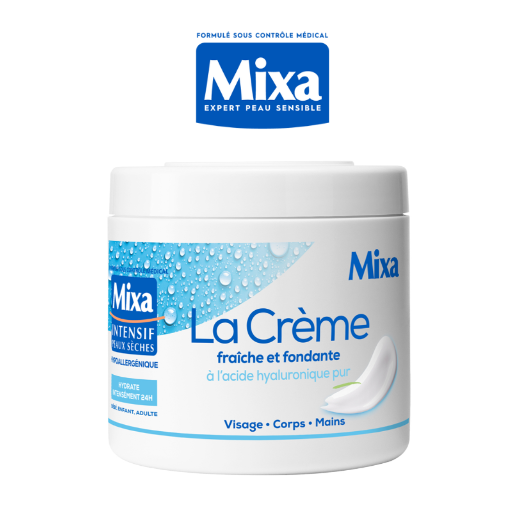 MIXA Fresh and Melting Cream with Pure Hyaluronic Acid 400ml