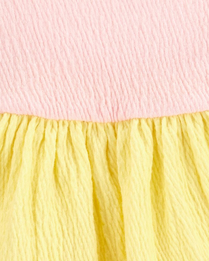 فستان جيرسي مجعد من كارترز - متعدد الألوان