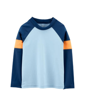 Maillot De Bain À Manches Longues Carter's - Bleu