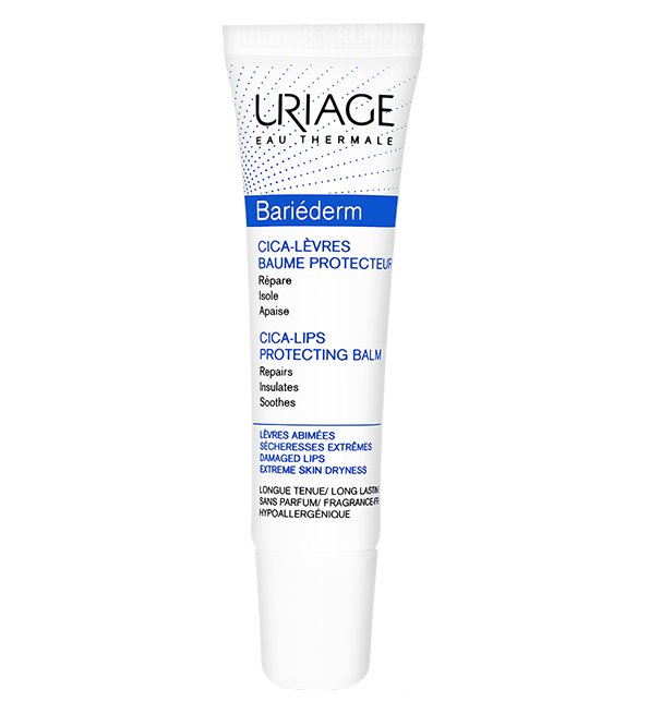 Uriage Bariéderm Cica-Lèvres 15 ml – tube de baume lèvres