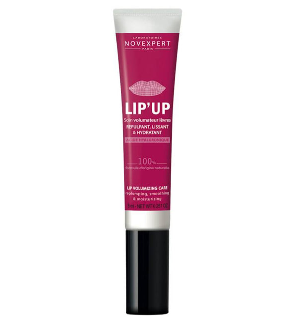 Tratamiento voluminizador de labios con ácido hialurónico Lip'Up de Novexpert - 8 ml