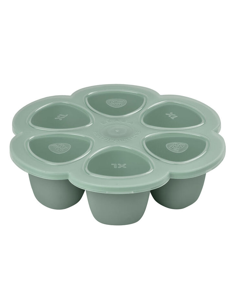 Multiportions silicone Béaba 6 x 90ml - Vert Sauge