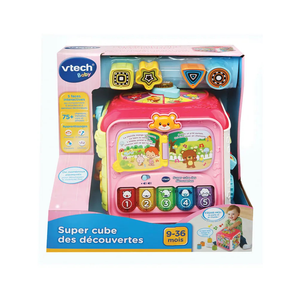 Vtech Super Discovery Cube - Pink