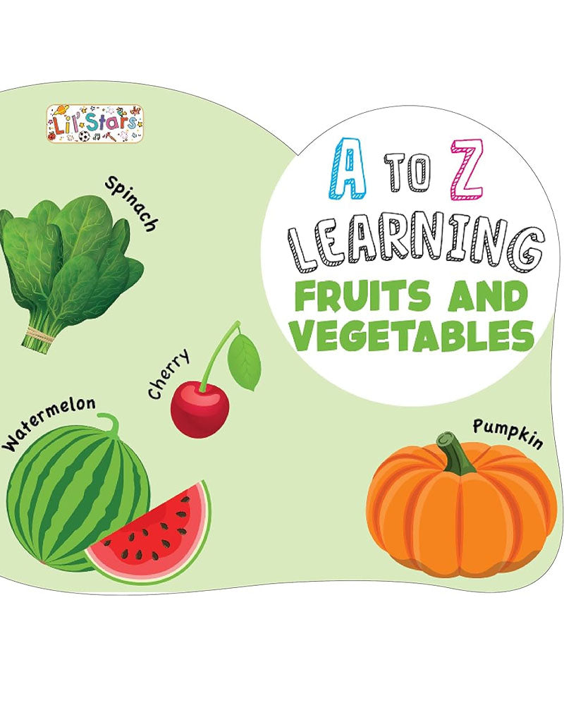 A to Z Learning - Fruits And Vegetables