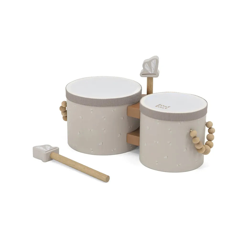 Label Label Bongos en Bois - Nougat