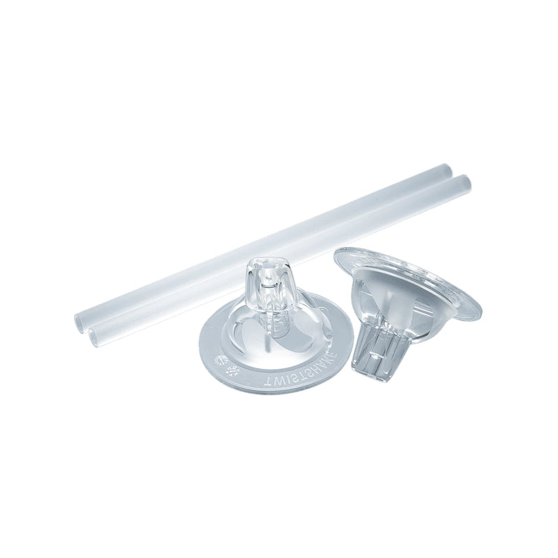 Twistshake Pack de 2 Tétines en Paille 6M+