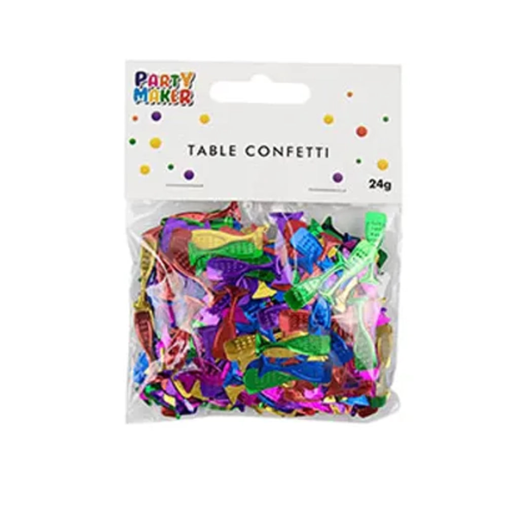 Confeti multicolor 24g - Botellas de fiesta