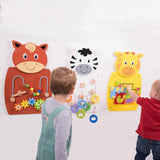 VIGA Toys Juguete de Pared Caballo con Laberinto de Madera - 18M+