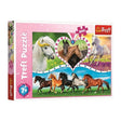 Trefl Puzzle Beautiful Horses 200 Pièces - 6A+