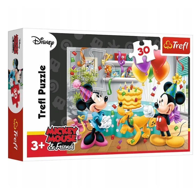 Trefl Mickey y Minnie 30 Piezas - 3A+