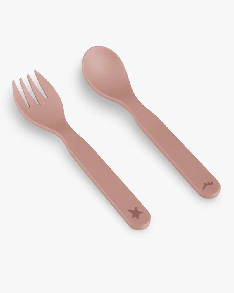 Set de Vaisselle Biosourcées 5 Pièces Citron - Licorne Rose