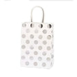 Pack de 12 Sacs pour Friandises de fêtes - Blanc & Gris