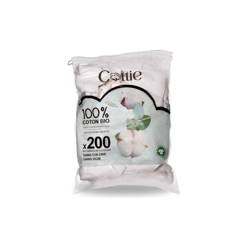 Coton Pads Bio Cottie - 200 Unités