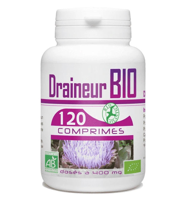 GPH Diffusion Draineur Bio 120 comprimés – flacon