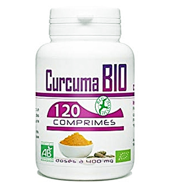 GPH Diffusion Curcuma Bio 120 comprimés – flacon