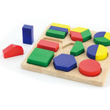 Viga Toys Puzzle de Formes Colorées 12M+