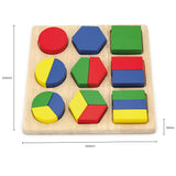 Viga Toys Puzzle de Formes Colorées 12M+