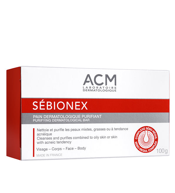 ACM Sébionex Purifying Dermatological Bar - 100g