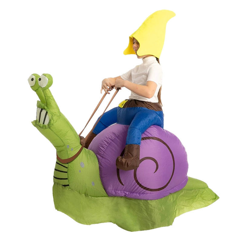 Inflatable Snail Frame for Children