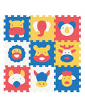Sunta Tapis Puzzle Animal World - Multicolore