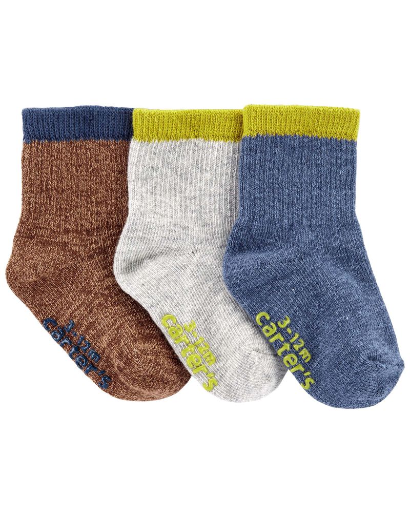 Lot de 3 Chaussons Bébé Carter's - Multi