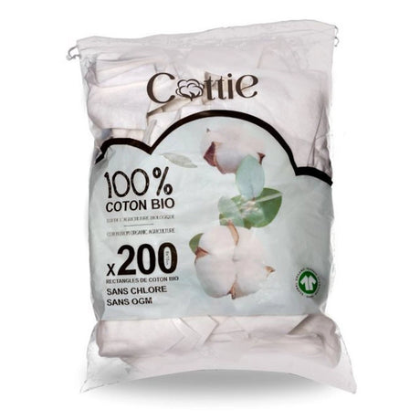 Coton Pads Bio Cottie - 200 Unités