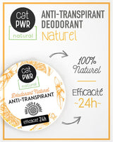 UrbanK Déodorant Naturel Anti-Transpirant - 50g