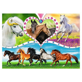 Ravensburger- Puzzle Selfie de Chevaux 500 pièces, 146956 Ravensburger- Puzzle Selfie de Chevaux 500 pièces, 146956
