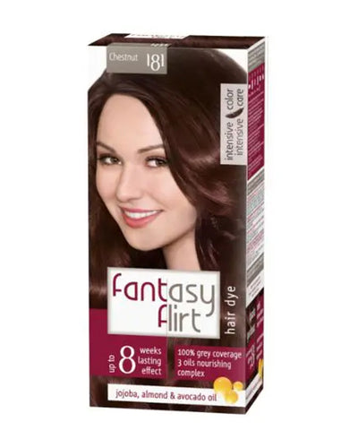 Fantasy Flirt Teinture pour cheveux 108ml - Chatin Foncé Cuivré N° 181