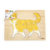 Viga Toys Puzzle Montessori 18M+ - Chien